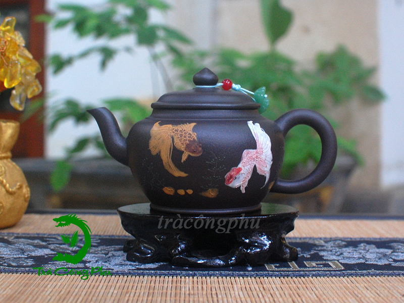 Ấm Tử Sa Tiếu Anh Song Ngư – ATS1410